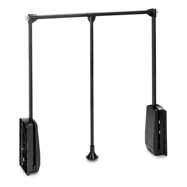 Emuca Taitettava Ripustin Closet Hang 830-1150 Mm Hopeinen