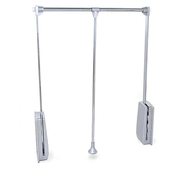 Emuca Taitettava Ripustin Closet Hang 830-1150 Mm Hopeinen