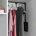 Miniatyrbild 4 av 10: Emuca Fällbar Hängare Closet Hang 450-600 Mm Silver