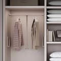Miniatyrbild 3 av 8: Emuca Fällbar Hängare Closet Hang 830-1150 Mm Silver