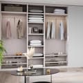 Miniatyrbild 5 av 8: Emuca Fällbar Hängare Closet Hang 830-1150 Mm Silver