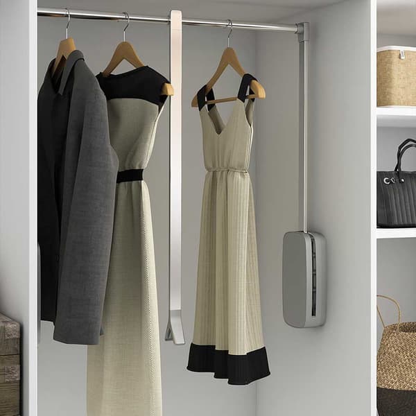 Emuca Fällbar Hängare Closet Sling 450-600 Mm Silver