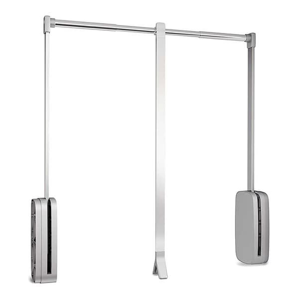 Emuca Fällbar Hängare Closet Sling 450-600 Mm Silver