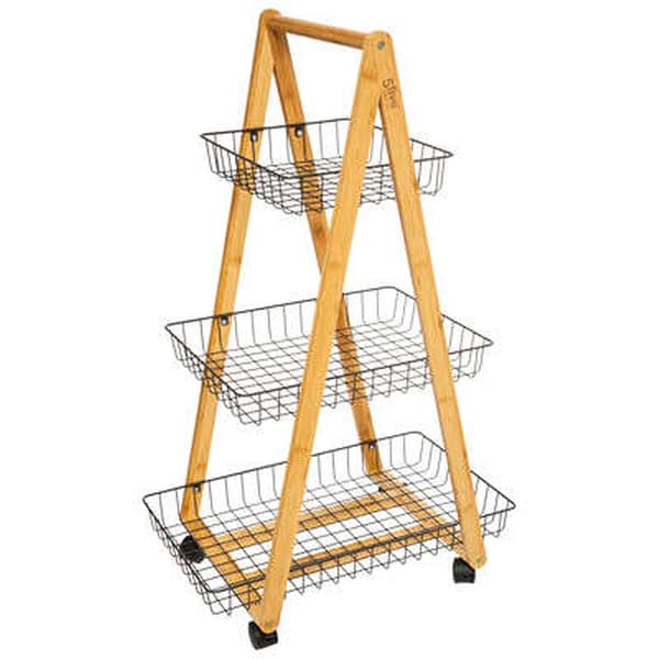 Five Trolley Taske Niveauer 3 Brun