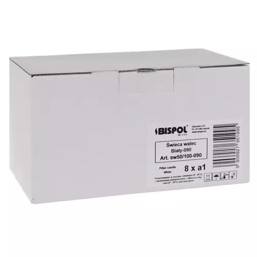8-Pack - Blockljus / Ljus - 5x10cm