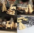 Miniatyrbild 10 av 10: Pepparkaksform / Kakform - 8-delar