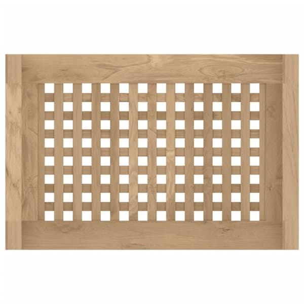 badeværelsesbord 45x30x45 cm massivt teaktræ