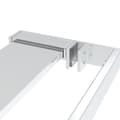 Miniatyrbillede 5 af 7: brusehylde til brusevæg 80 cm aluminium krom