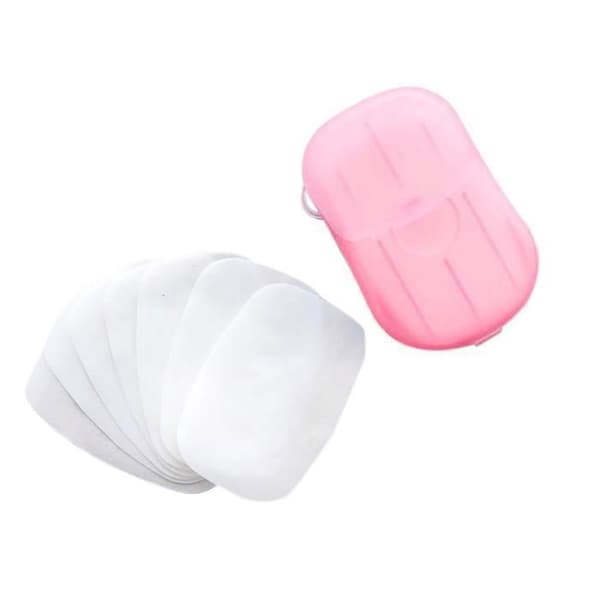BADRUMSTILLBEHÖR SET 40st Engångshandtvätt Tablett Resebär Toalett Tvålpapper SHM90422004PK_cbas