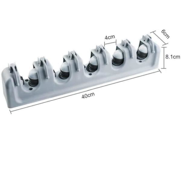 Väggmonterad Multifunktionsstädare - Sincerity - 5 Platser 6 Krok - Ultra hållbar ABS plast