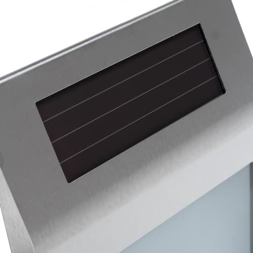 Husnummerskilt med LED - Skilt til Hus / Husnummer – Solcelle