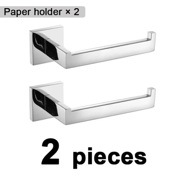 Badeværelses tilbehør, spejlpoleret rustfrit stål, håndklædeholder, Håndklædeholder 60cm