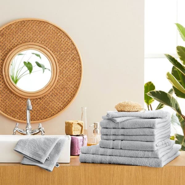 Komplett paket med 10 badrum "Spa" delar - 400 gr-m² - Färg: "Spa" Pearl