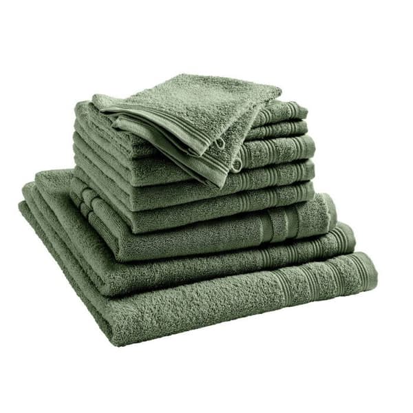 Komplett paket med 10 badrum "Spa" delar - 400 gr-m² - Färg: "Spa" Rosemary