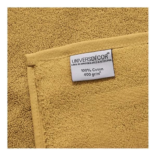 Komplett paket med 10 badrum "Spa" delar - 400 gr-m² - Färg: "Spa" Corn Yellow