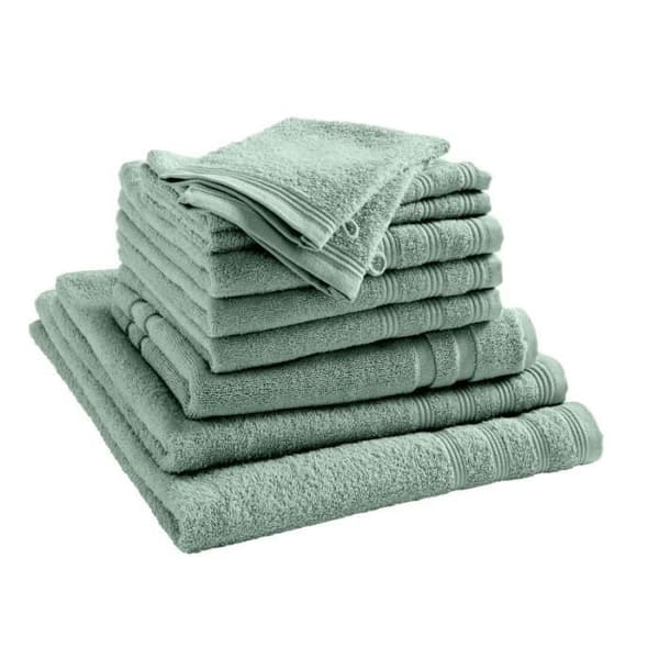Komplett paket med 10 badrum "Spa" delar - 400 gr-m² - Färg: "Spa" Mint