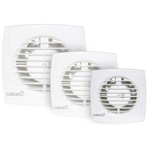 Cata B-10 Plus / B Badrumsfläkt Silver