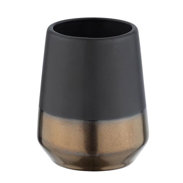 Wenko - Design gobelet för badrum Brandol - Svart