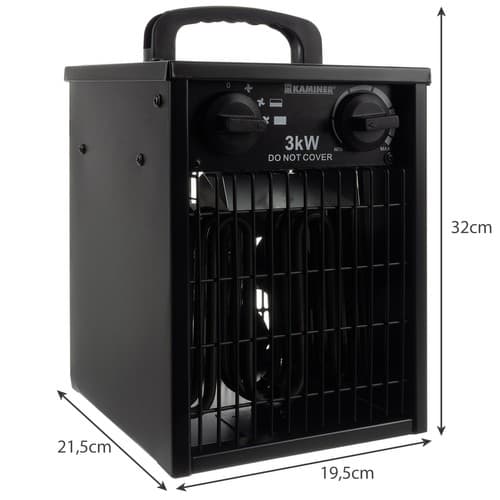 Värmefläkt / Elvärmare - 3000W