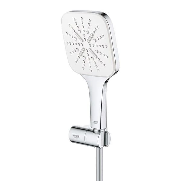 Stödmur - GROHE - 26588LS0 - Rainshower 130 - 3 Jettyper - Vit Måne
