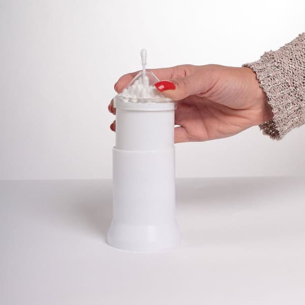 Dispenser för bomullspinne