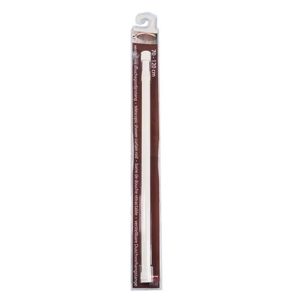 Dutch House Aluminium Brusestang 70 til 120 cm Hvid