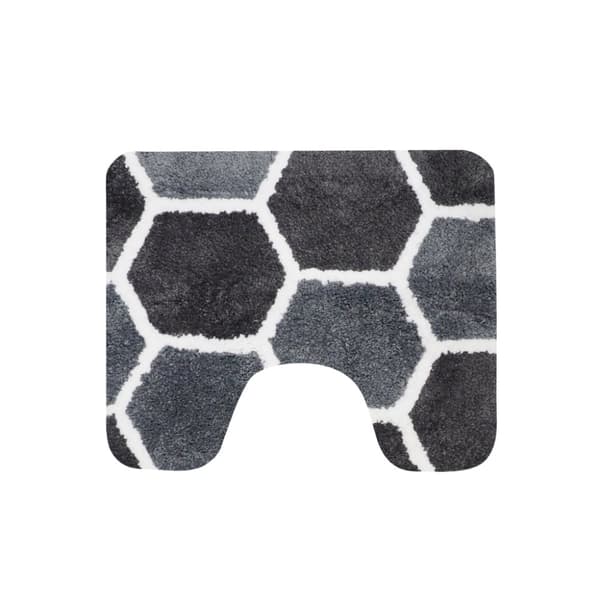 Dutch House WC-matto Rennes 60x50 cm Harmaa