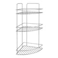 Miniatyrbillede 1 af 2: Metaltex Reflex Baderumsstativ 3 Etager 23x23x53 cm Sølv