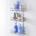 Miniatyrbillede 2 af 2: Metaltex Reflex Bruseholder 3 niveauer 23x13x57 cm Sølv