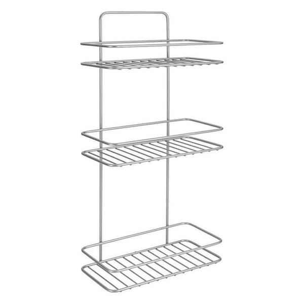 Metaltex Reflex Bruseholder 3 niveauer 23x13x57 cm Sølv