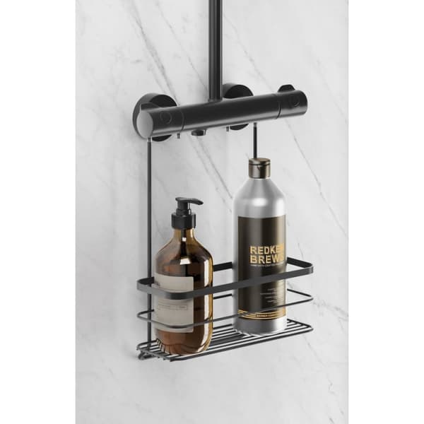 Metaltex Brusestativ 28x14x38 cm Sort/Metal