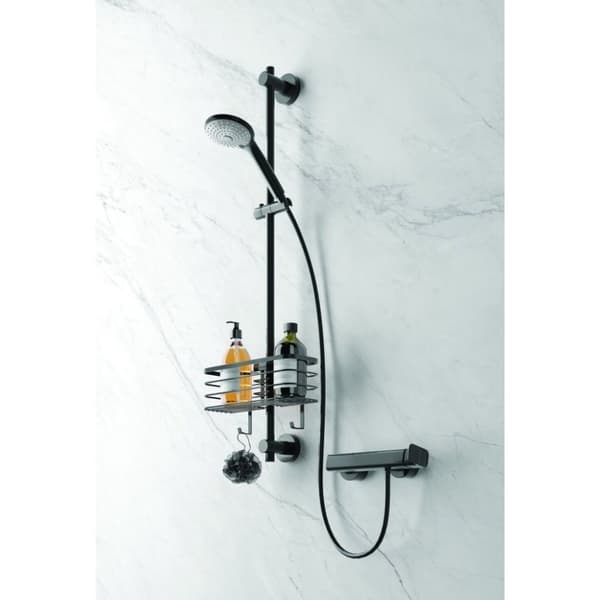 Metaltex Brusestativ 29x11x15 cm Sort/Metal