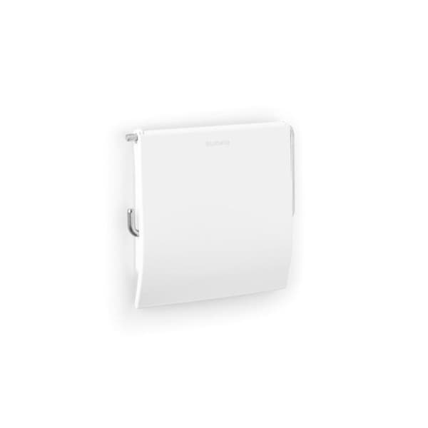 Brabantia ReNew Toalettrullehållare med lock Vit