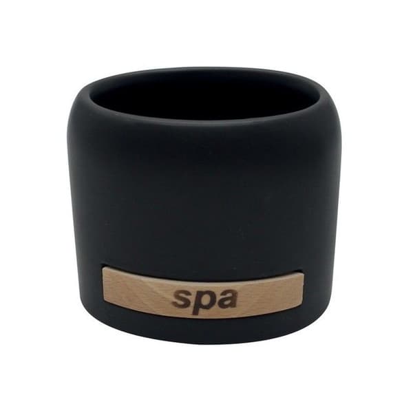 Keramikkopp SPA Svart &amp; Beige - MSV - Praktisk og elegant - Fuktresistent