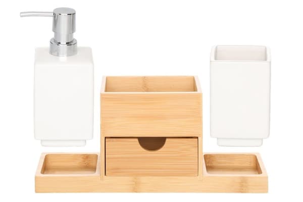 4Living Badeværelsessæt Cube