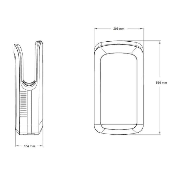JETTORKS SÃCHE-MAINS - SÃCHE-MAINS SLIM, ARGENTÉ 8596220006455