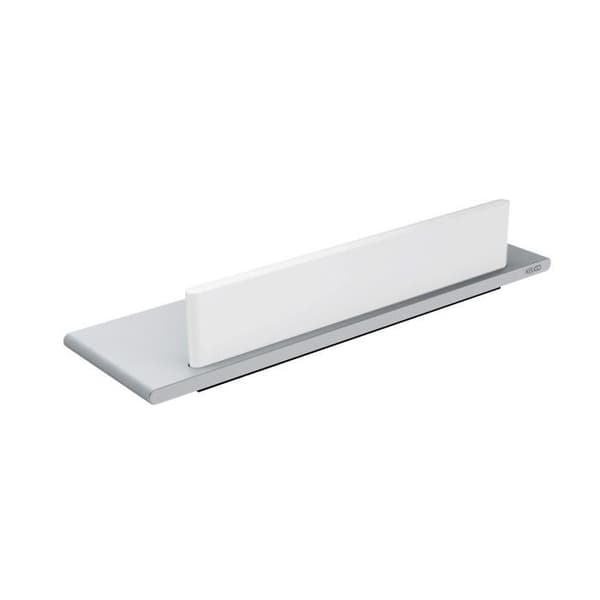 Objekthållarhylla - KEUCO - EDITION 400 - Krom - Integrerad skrapa - Anodiserad aluminium