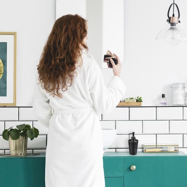 Relaxdays Badrumsaccessoarer, 4 delar, rostfritt stål, tvålbehållare, tvåldispenser, muggar, antracit