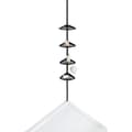 Miniatyrbild 3 av 4: Badrumsaccessoarer - Allstar - Duschhylla "Opal" - Svart - H 85 till 250 cm