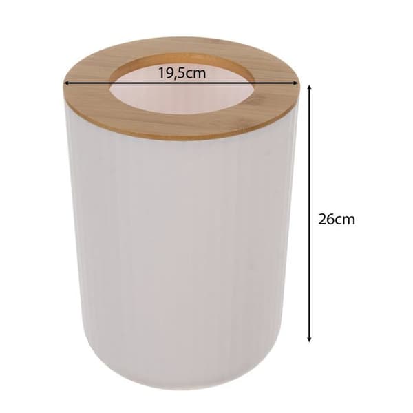 Set accessoarer badrum Ruhhy Badrumstillbehörsset - vit 24635
