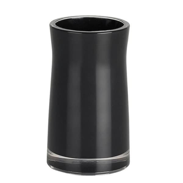 SYDNEY Badrumsglas - 12x7x7cm - Svart