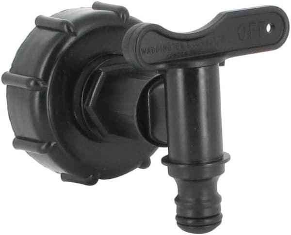 Tilslutning S60X6 - HDPE-hane til 1000 L vandtank