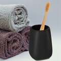 Miniatyrbild 6 av 6: Tandborstmugg - KADAX - Svart - Keramik - Matt yta - 8x11 cm