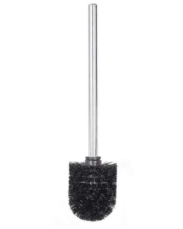Toalettpappersställ med borste SARTO Metall Silver Lumarko!