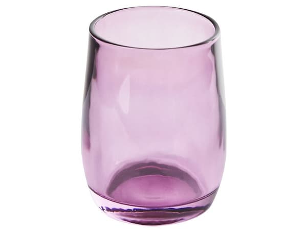 Badrumstillbehörset 4 delar ROANA Glas Lila Lumarko!