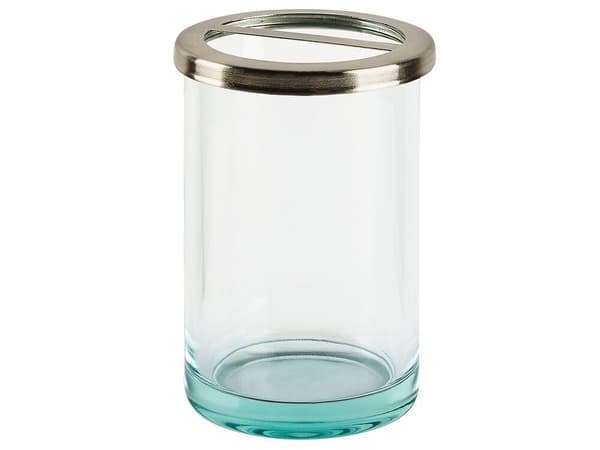 Badrumstillbehörset 5 delar AMARGA Glas Grön Lumarko!