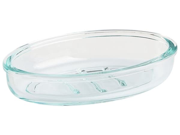 Badrumstillbehörset 5 delar AMARGA Glas Grön Lumarko!