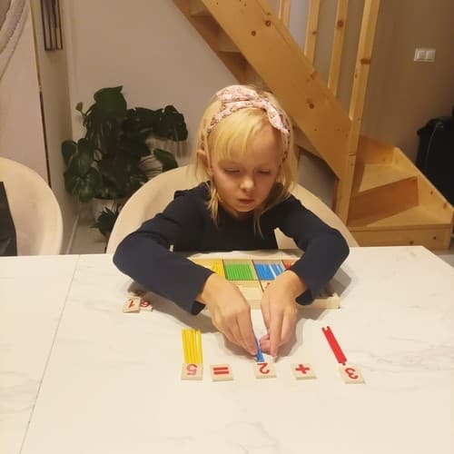 Träpinnar för att lära sig räkna 22447