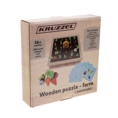 Træpuslespil - Kruzzel gård 22755