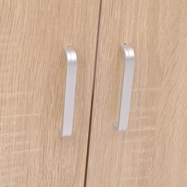 vidaXL Servant og baderomsmøbler 9 deler beige